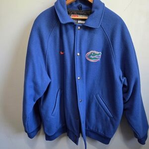Team Apparel Blue Varsity Jacket